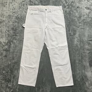 Dickies Straight Jeans Men's Size 35x30 White